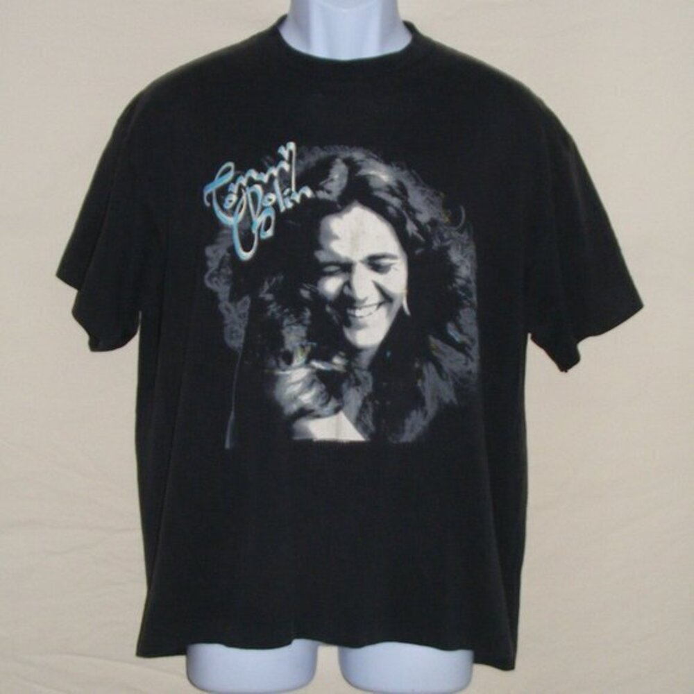 TOMMY BOLIN Tshirt, L/XL, Tribute Tour, 1990